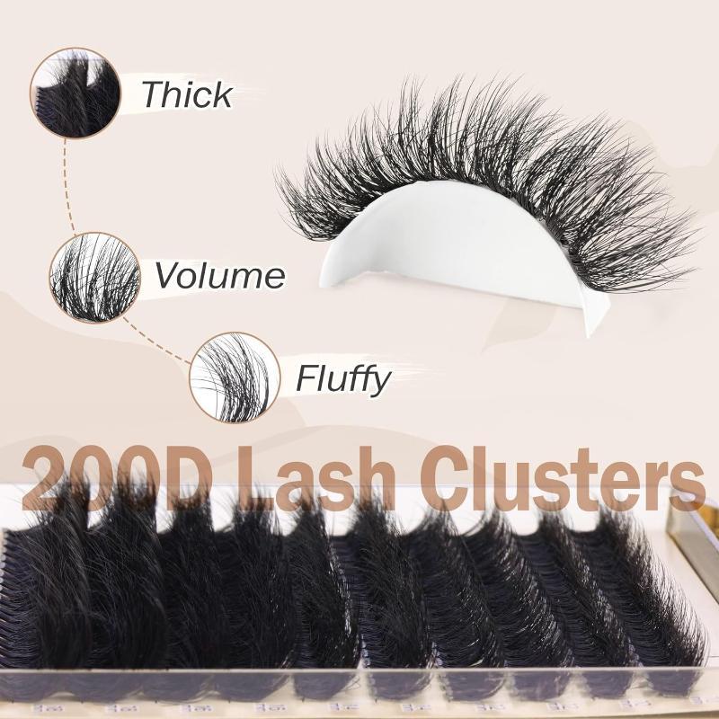 Eyelash Extension Individual - Nouveaux bouquets de cils épais et