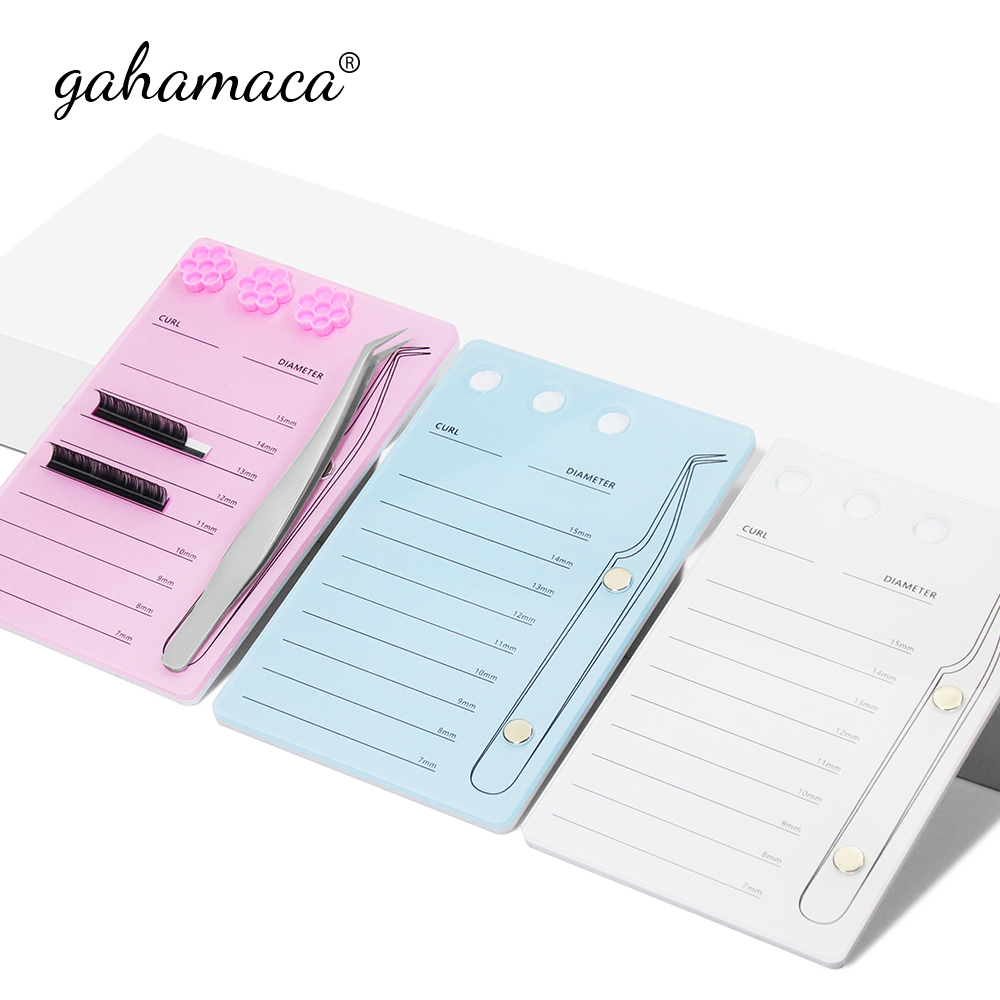 Eyelash Extension Last - HAMACA-Support de cils en acrylique, tablette