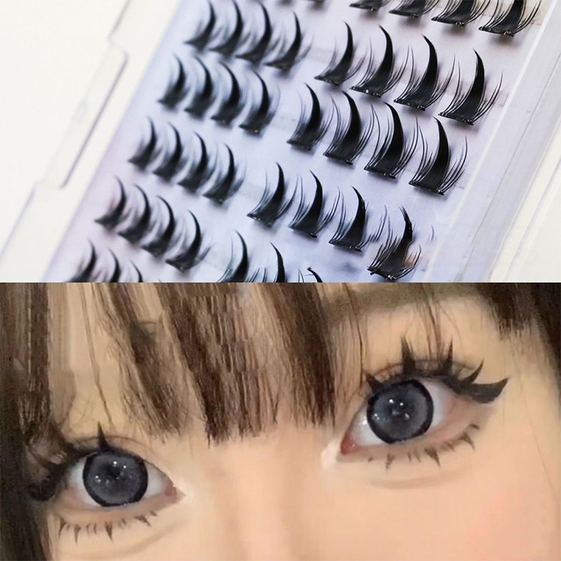 Eyelash Extension Individual - Faux cils de simulation, style Comic