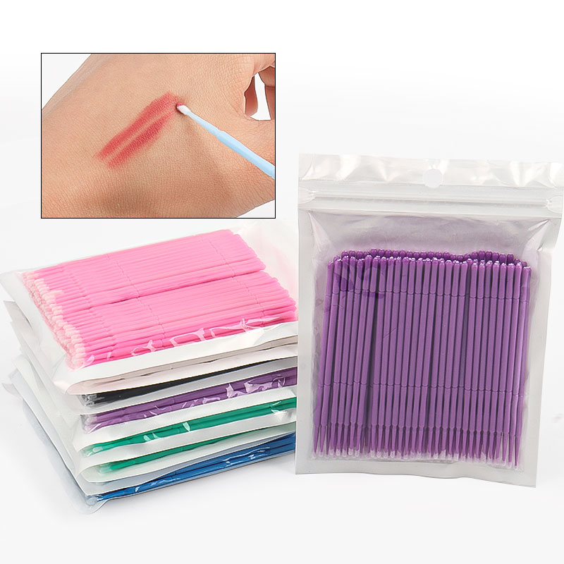 Eyelash Extension Last - 100 pièces/sac bambou Extension de cils