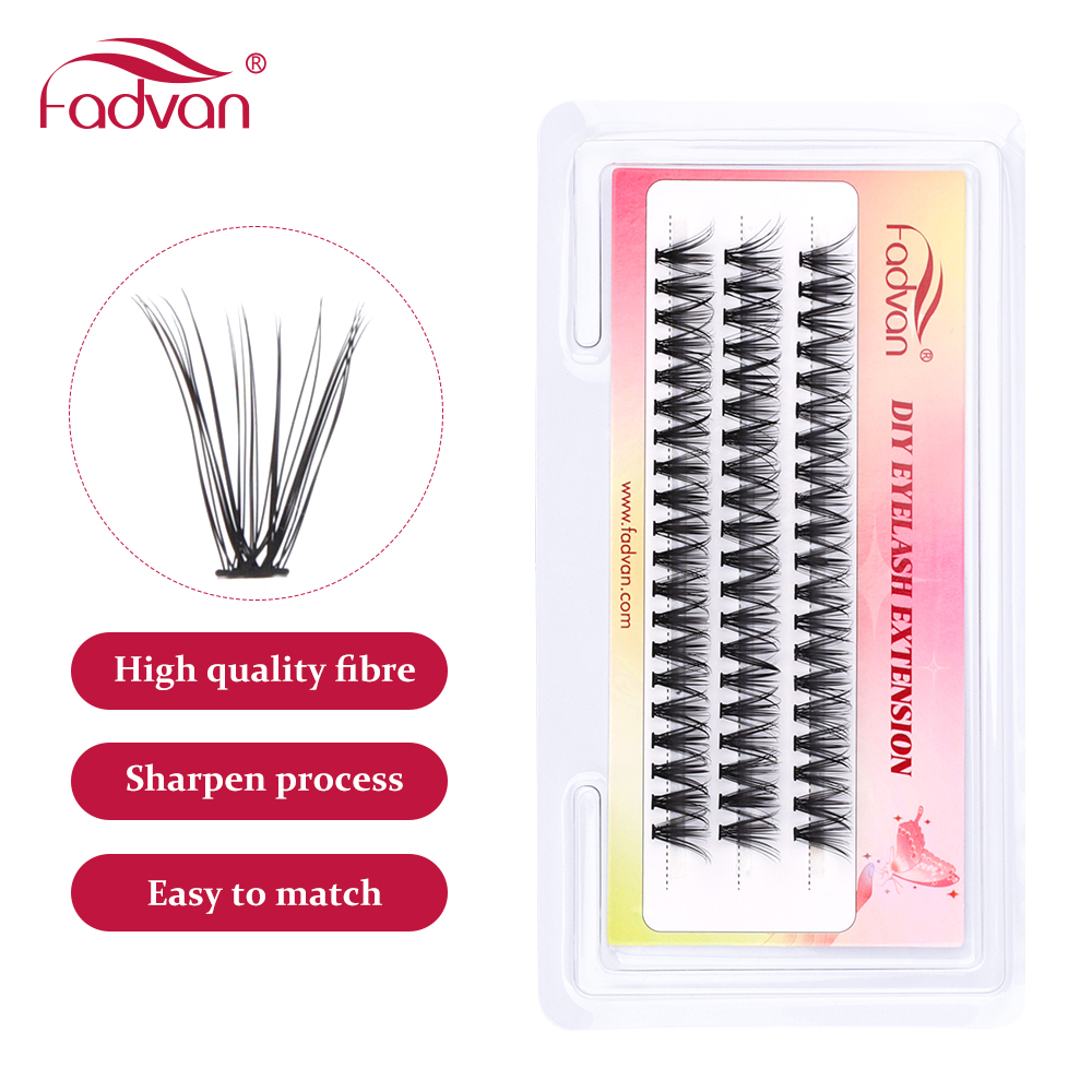 Eyelash Extension Permanent - FADVAN 3 rangées C Curl 10D/20D/30D/40D