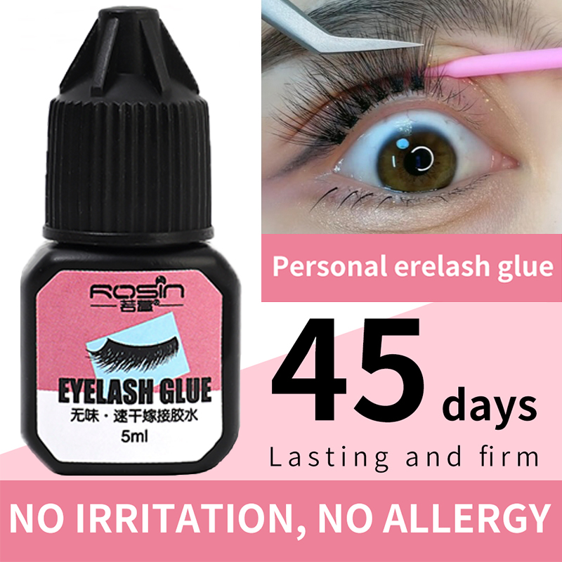 Eyelash Extension Permanent - Colle noire pour Extension de cils,