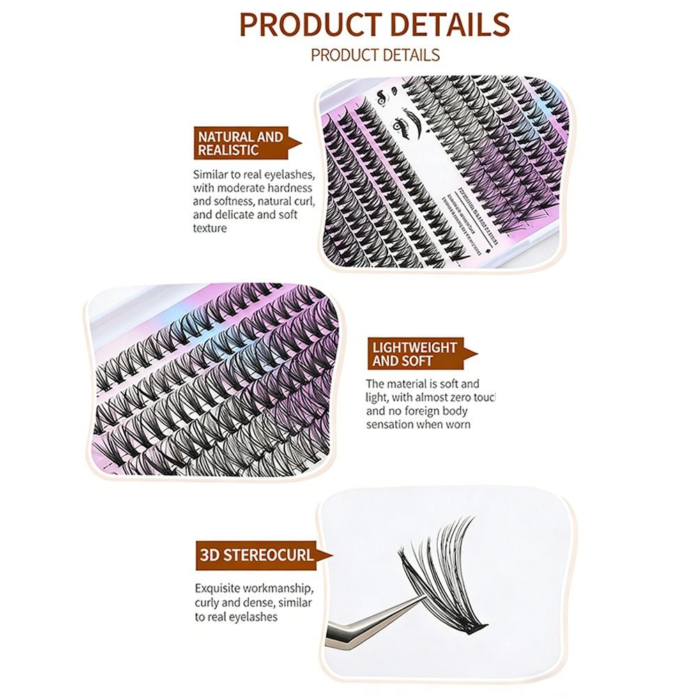 Kit d'extension de cils DIY :  - Eyelash Extension Natural Look avis et prix