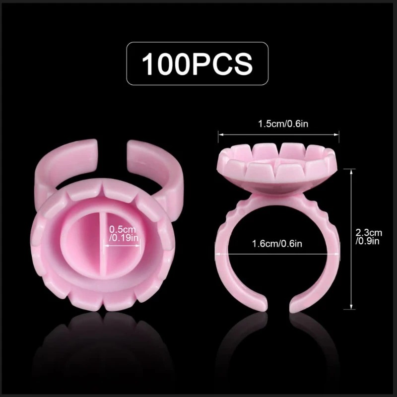 100 pièces de coupelles jetabl - Eyelash Extension Last avis et prix