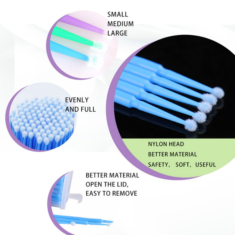 500 pièces de micro-brosses ap - Eyelash Extension Last avis et prix