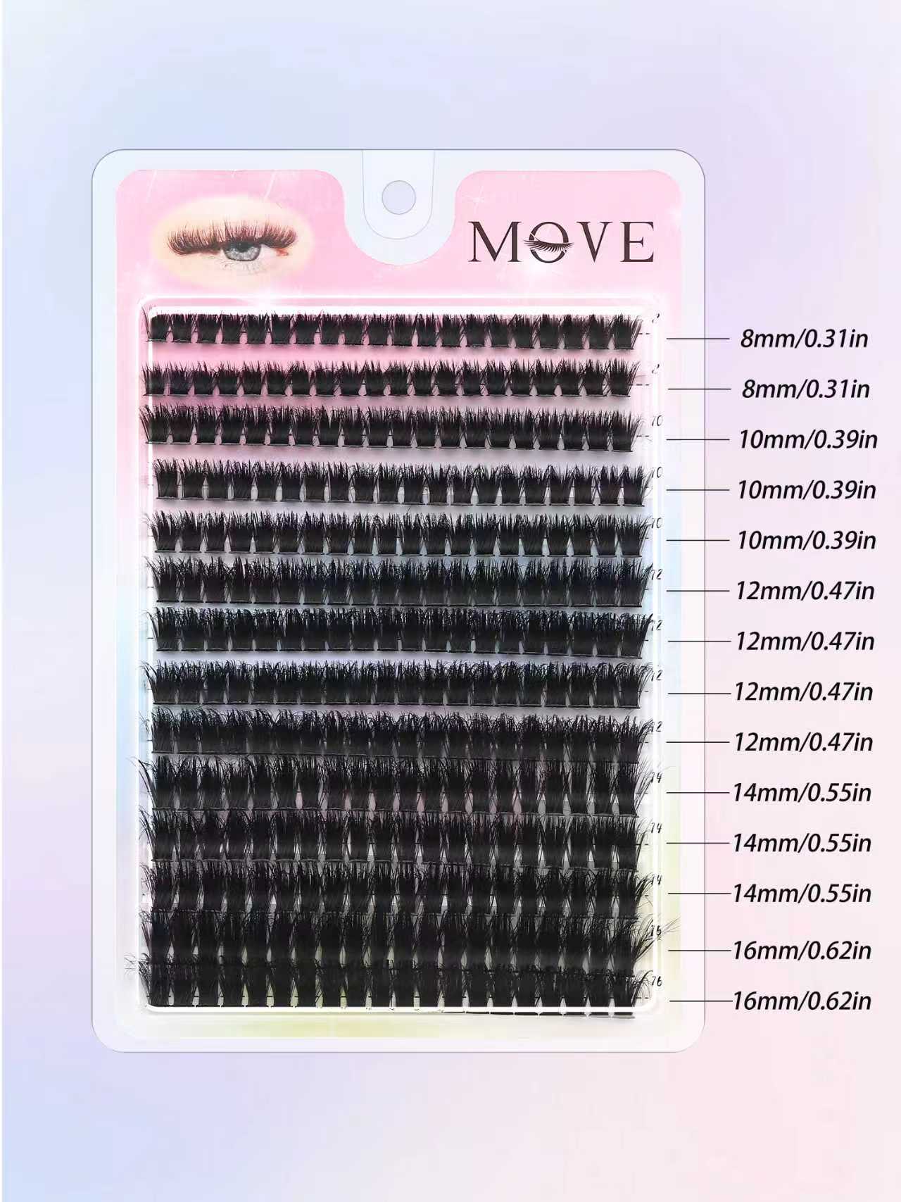 280 pièces de cils en grappe,  - Eyelash Extension Individual avis et prix