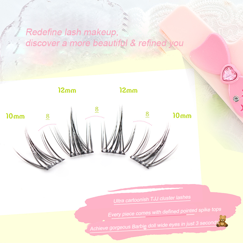 Cils auto-adhésifs en grappe g - Eyelash Extension For Hooded Eyes avis et prix