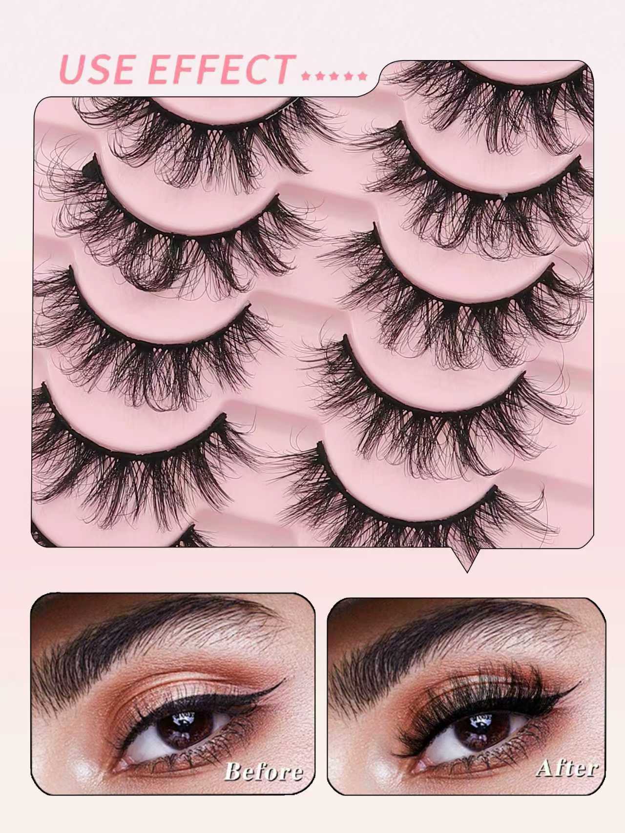 Faux cils Fox Eye, cils en gra - Eyelash Extension Individual avis et prix