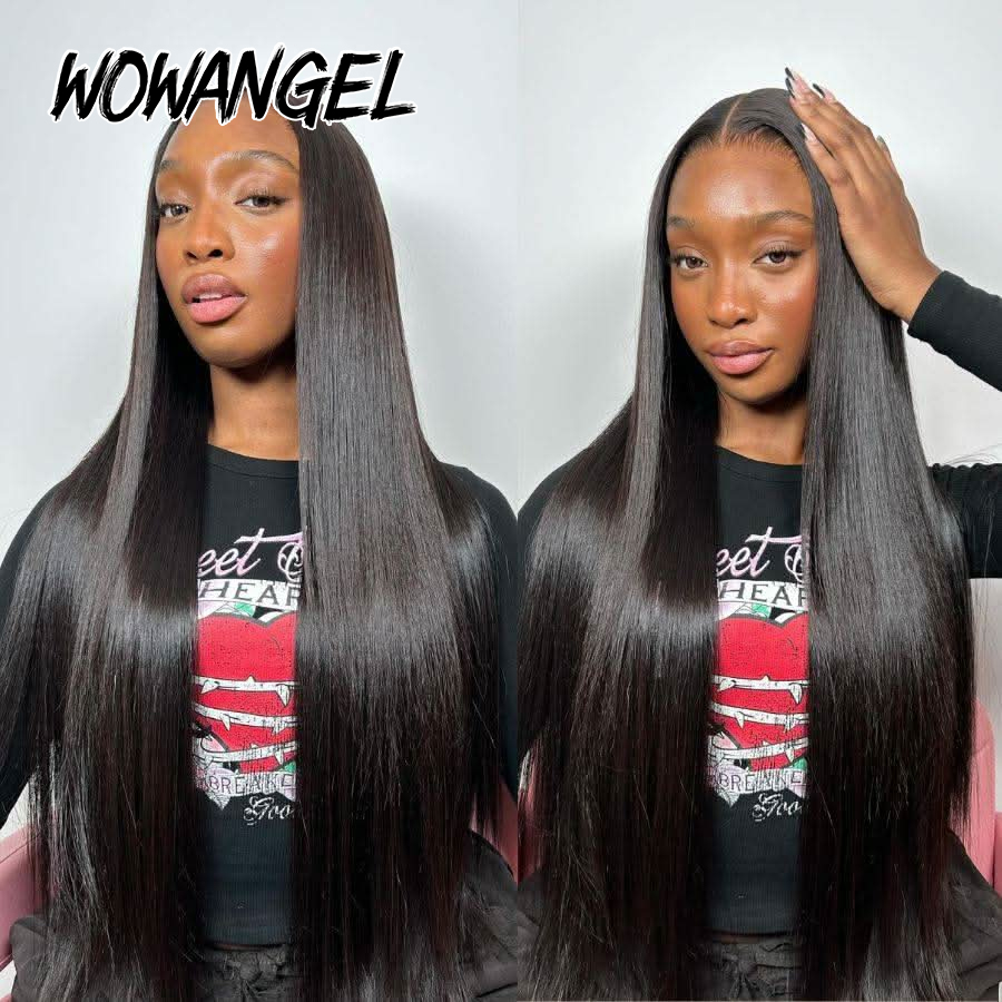 WOWANGEL Perruques Lace Front  - Eyelash Extension Natural Look avis et prix